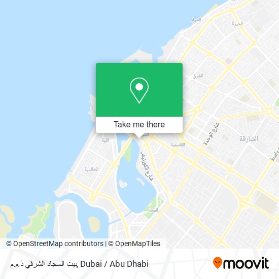 بيت السجاد الشرقي ذ.م.م map