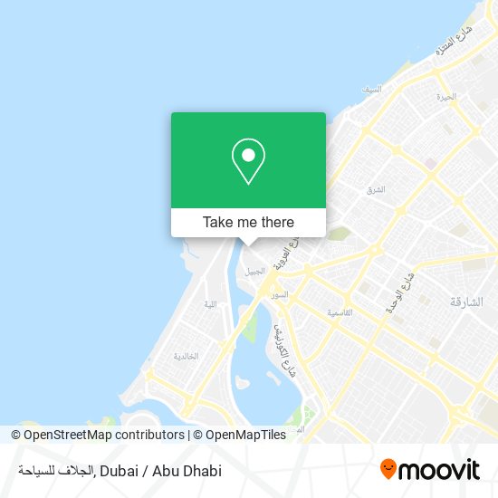 الجلاف للسياحة map