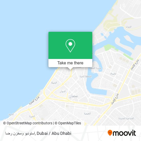 استوديو ومخزن رضا map