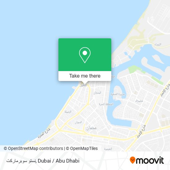 نستو سوبرماركت map