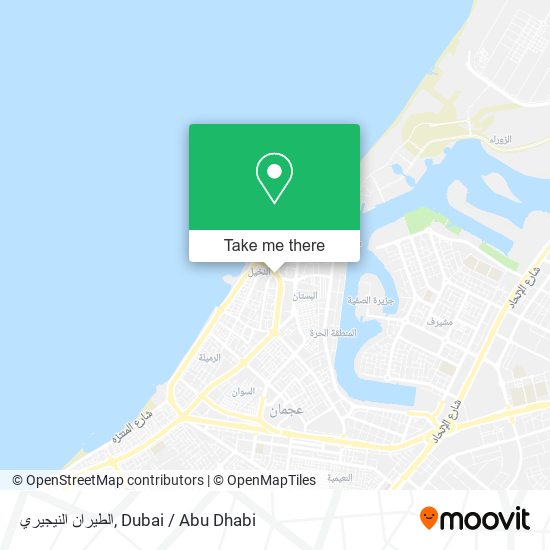 الطيران النيجيري map