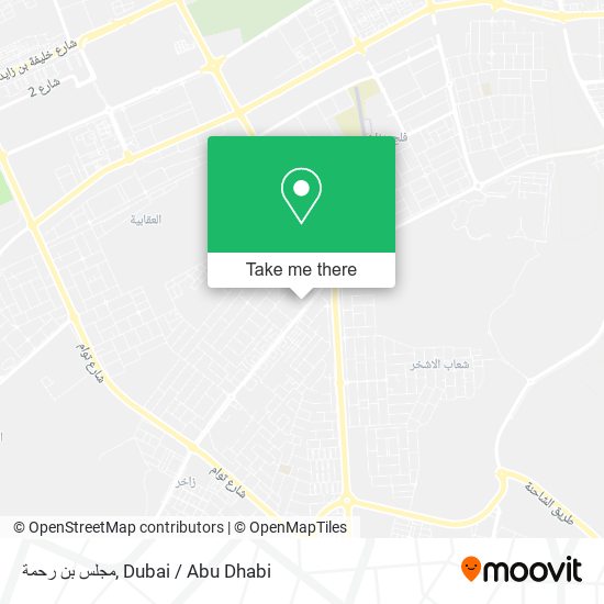 مجلس بن رحمة map