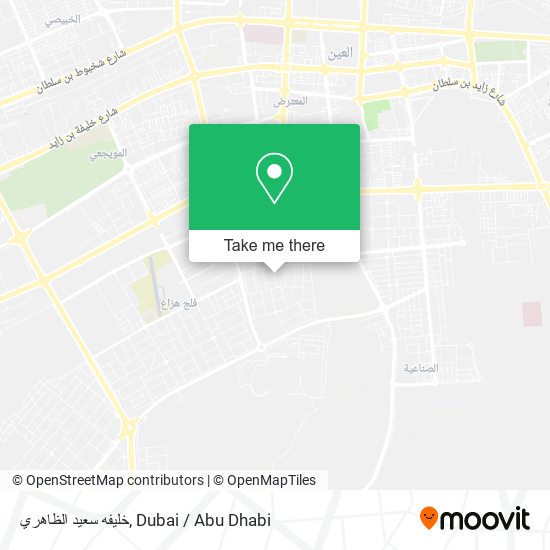 خليفه سعيد الظاهري map