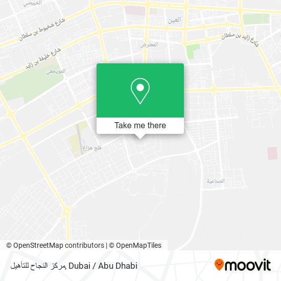 مركز النجاح للتأهيل map