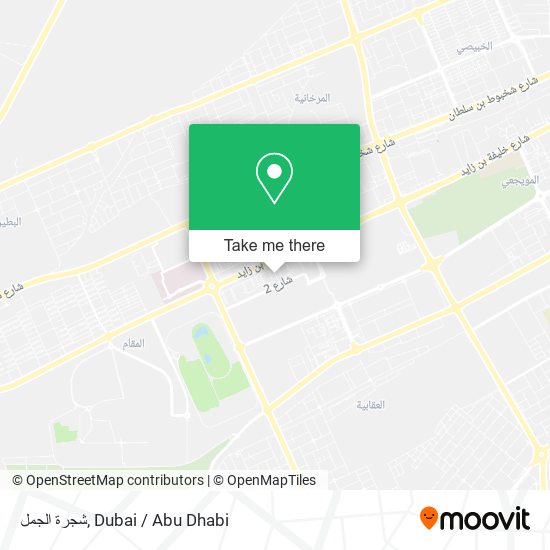 شجرة الجمل map