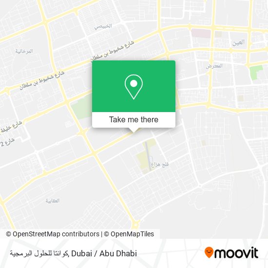 كوانتا للحلول البرمجية map