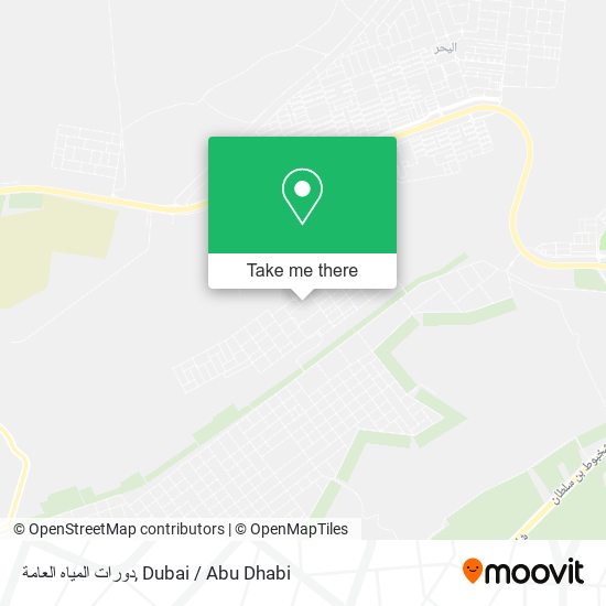 دورات المياه العامة map