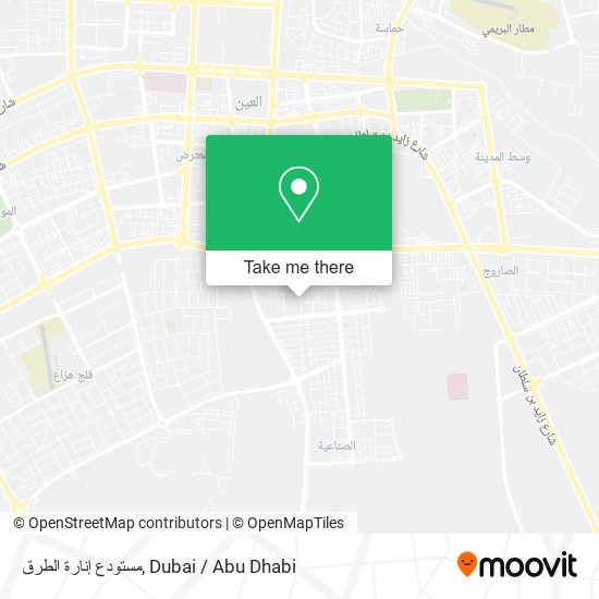 مستودع إنارة الطرق map
