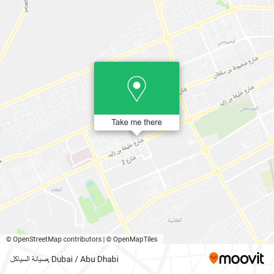 صيانة السياكل map