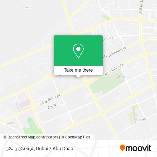 غرفة فلان و علان map