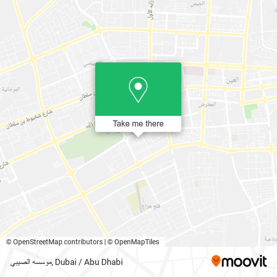 موسسه الصيبي map