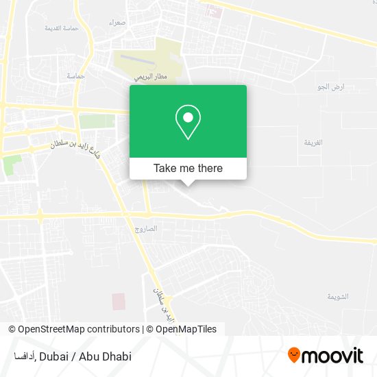 أدافسا map