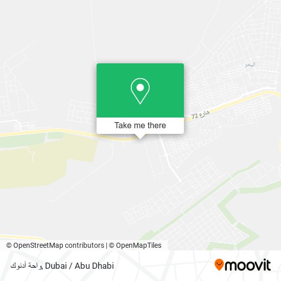 واحة أدنوك map