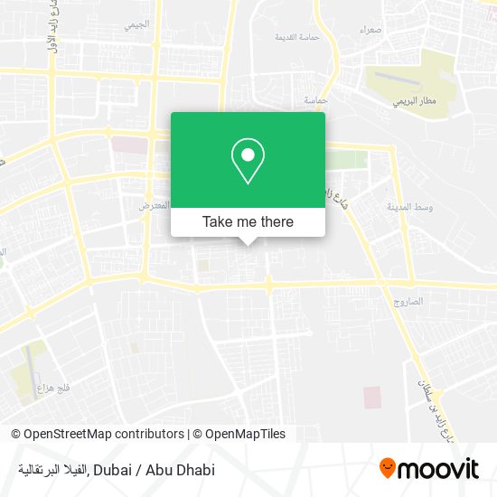 الفيلا البرتقالية map