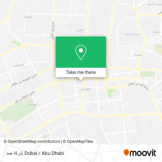 شركة حمد map