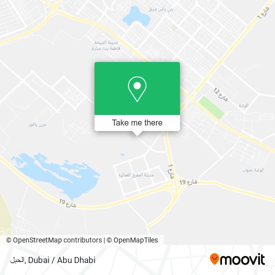 الحبل map