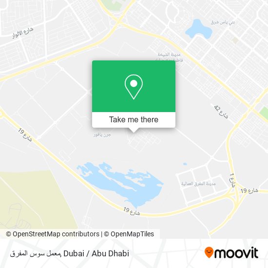 معمل سوس المفرق map