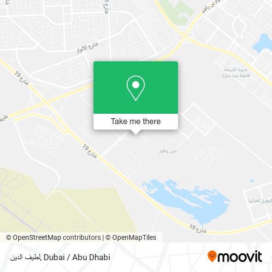 لطيف الدين map