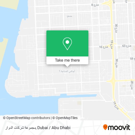 مجموعة شركات الدوار map