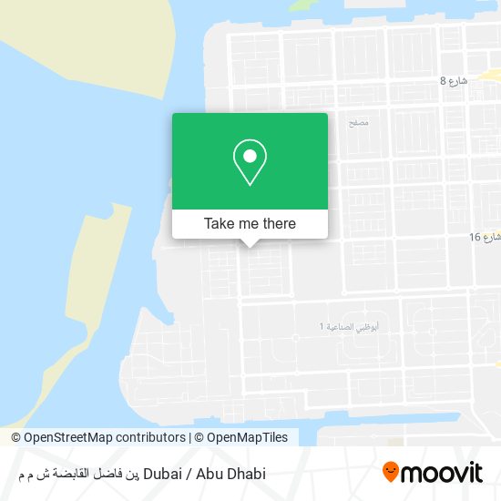 بن فاضل القابضة ش م م map