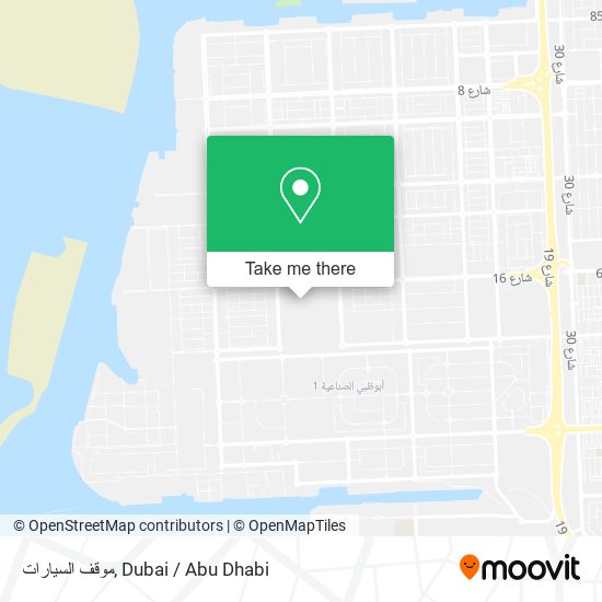 موقف السيارات map