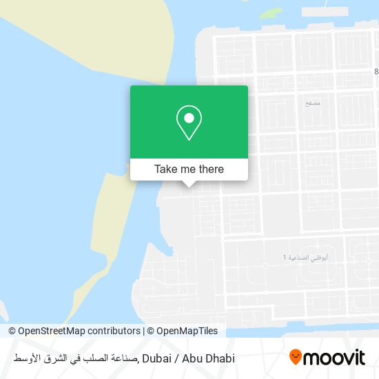 صناعة الصلب في الشرق الأوسط map