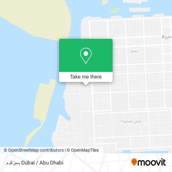 سيزكوم map