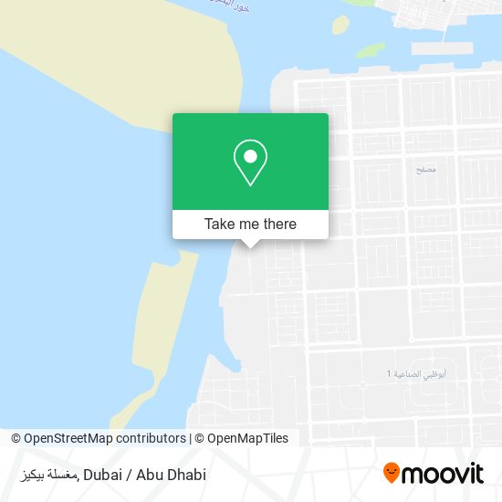 مغسلة بيكيز map