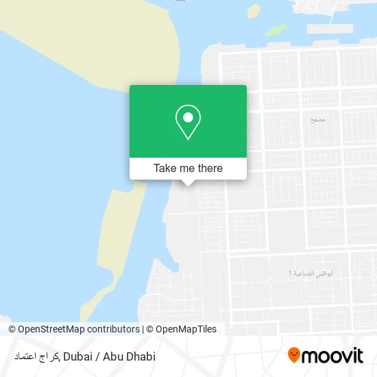 كراج اعتماد map