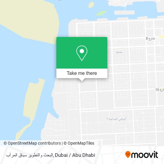 البحث والتطوير سباق المرآب map