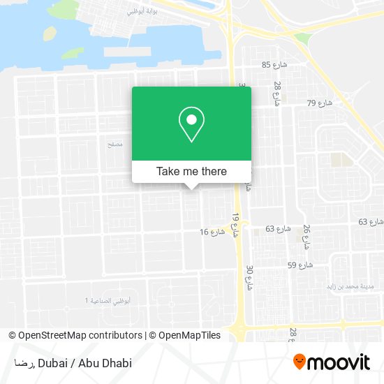 رضا map