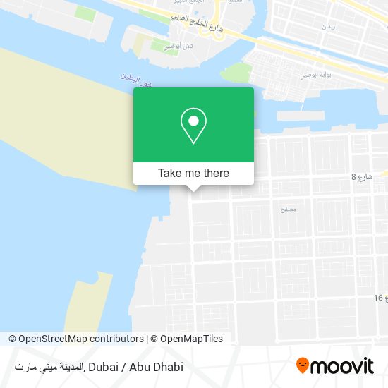 المدينة ميني مارت map