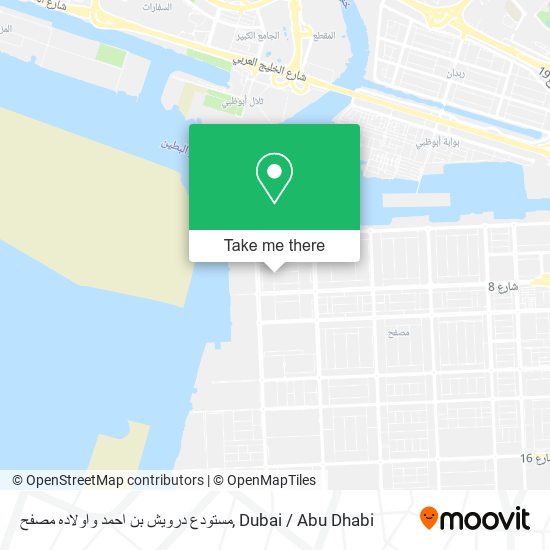 مستودع درويش بن احمد واولاده مصفح map