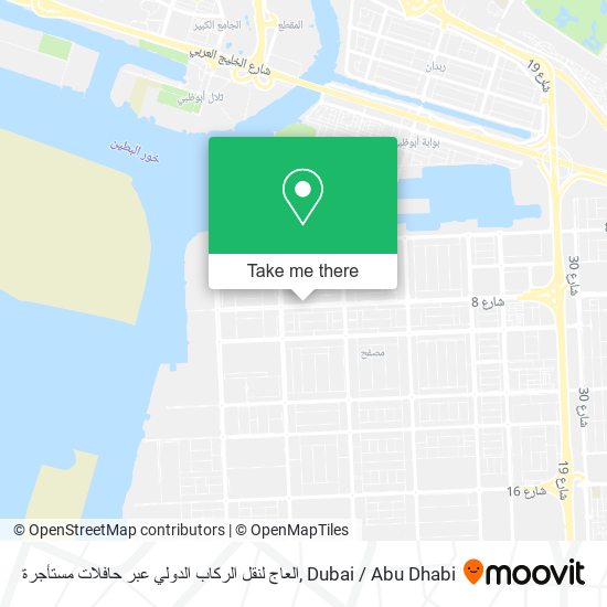 العاج لنقل الركاب الدولي عبر حافلات مستأجرة map