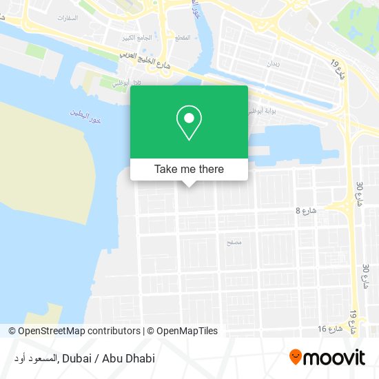 المسعود أود map
