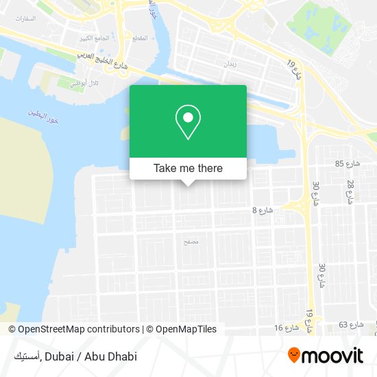 أمستيك map