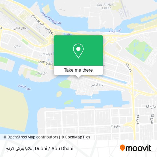 علايا بيوتي لاونج map