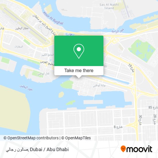 صالون رجالي map