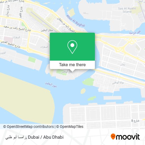 رامسا أبو ظبي map