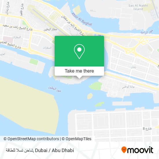 شاحن تسلا للطاقة map