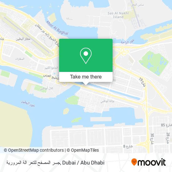 جسر المصفح للتعر الة المرورية map