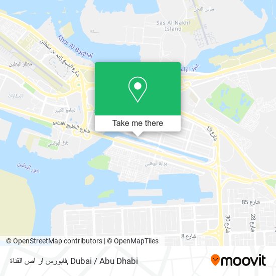 فابورس ار اص القناة map