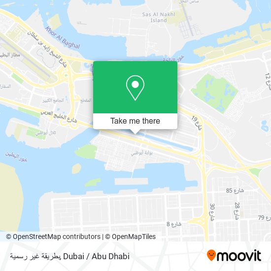 بطريقة غير رسمية map