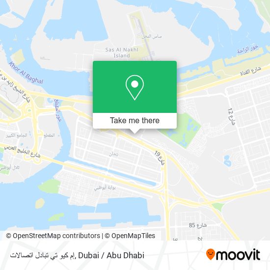إم كيو تي تبادل اتصالات map