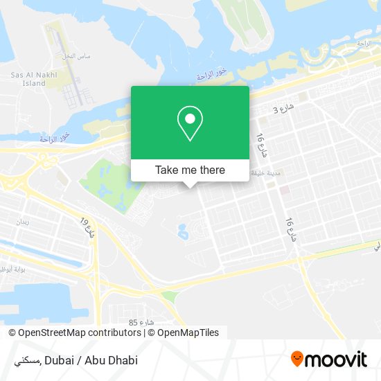 مسكني map