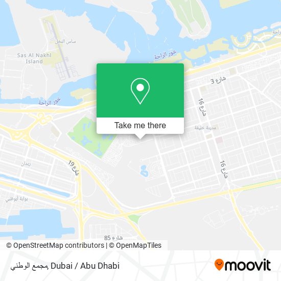 مجمع الوطني map