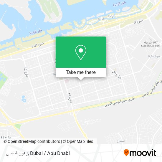 زهور السيسي map