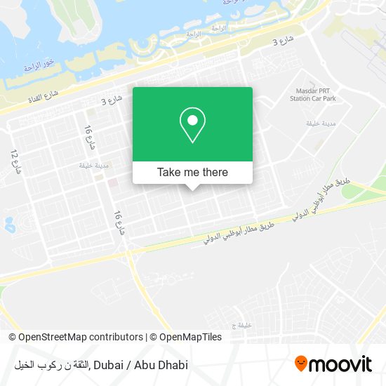 الثقة ن ركوب الخيل map