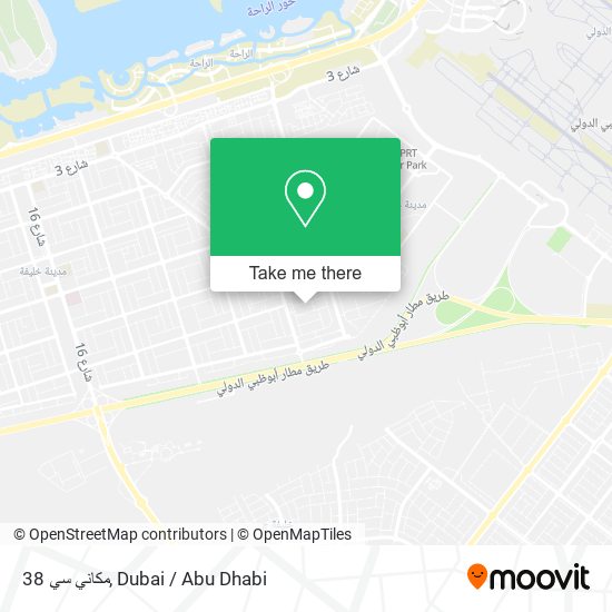 مكاني سي 38 map