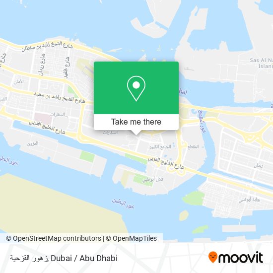 زهور القزحية map